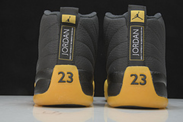 Air Jordan 12 Retro Black University Gold 130690-070