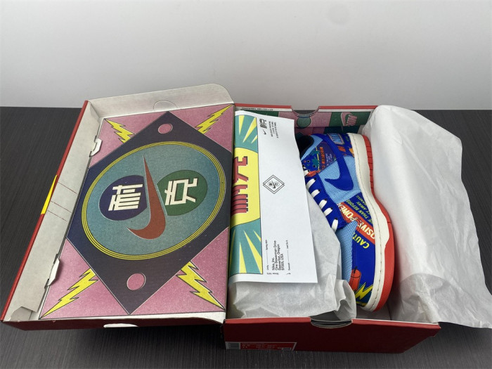 NIKE Dunk Low Firecracker  DH4966-446