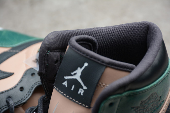 air jordan 1 high preM1vm wmns green pink ah7389-203