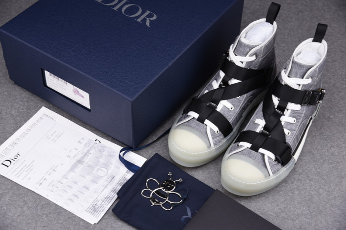 D10R B23 Oblique High Top Sneaker