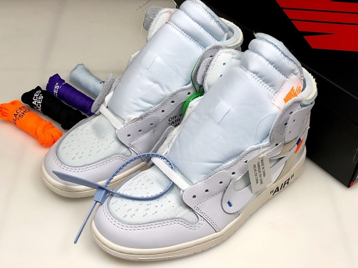 Air Jordan 1 Retro High OF White  AQ0818-100