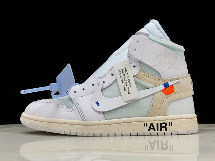 Air Jordan 1 Retro High OF White  AQ0818-100
